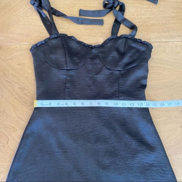 Audrey 3+1 Black Bustier Dress in "Sweetie" Size Medium - Picture 8 of 13